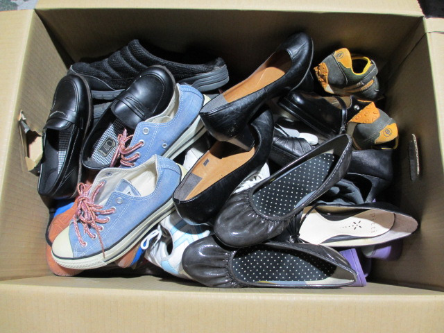 靴がたくさん
